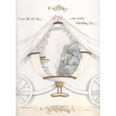 From all of Us Wedding Me to You Bear Card £3.45